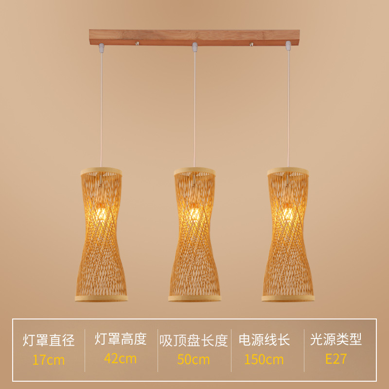 Restaurante chino pantalla de bambú olla caliente restaurante bambú arte lámparas japonés cama y desayuno linterna de bambú sala de té creativo pequeña lámpara