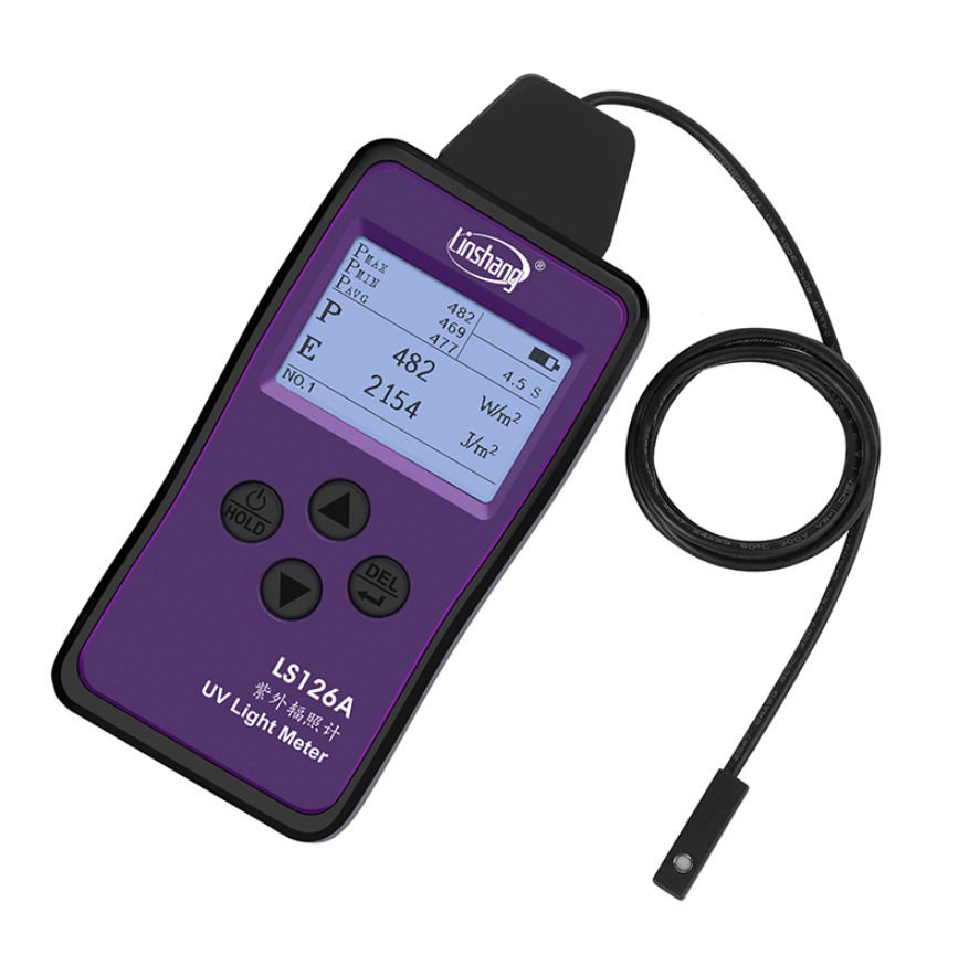 林上LS126A紫外照度计 超小探头紫外辐照计 UVA紫外线强度测试仪