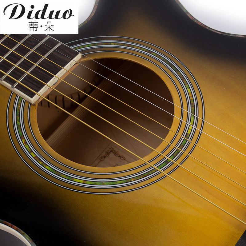 40-inch folk guitar adult musical instrument electric box guitarEQ model basswood guitar jita factory direct sales four-band EQ 3