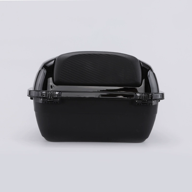 Electric motorcycle top case, lockable waterproof storage box, universal fit, 1.54 kg