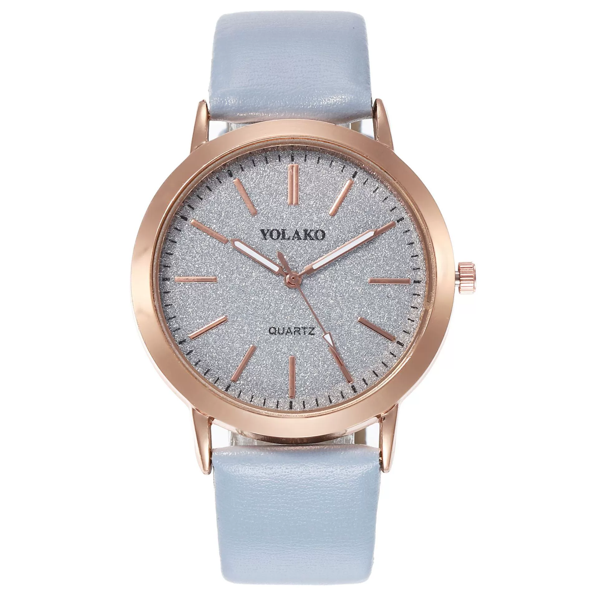 Casual Bracelet and Quartz Watch Set, Fashion Jewelry, Multiple Colors, 23.5 cm