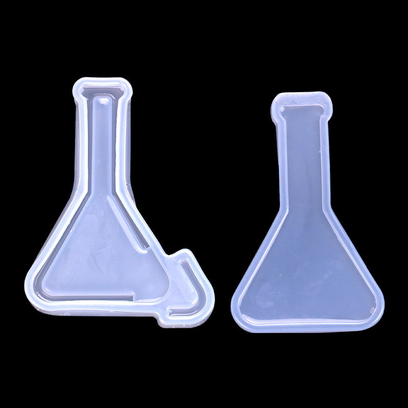 Espejo cristal epoxi arena movediza inyección de agua molde de silicona reloj de arena vino reactivo botella de perfume molde de silicona en stock