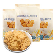 乌克兰进口饼干 格兰娜动物饼干/动物形原味饼干250g 趣味零食