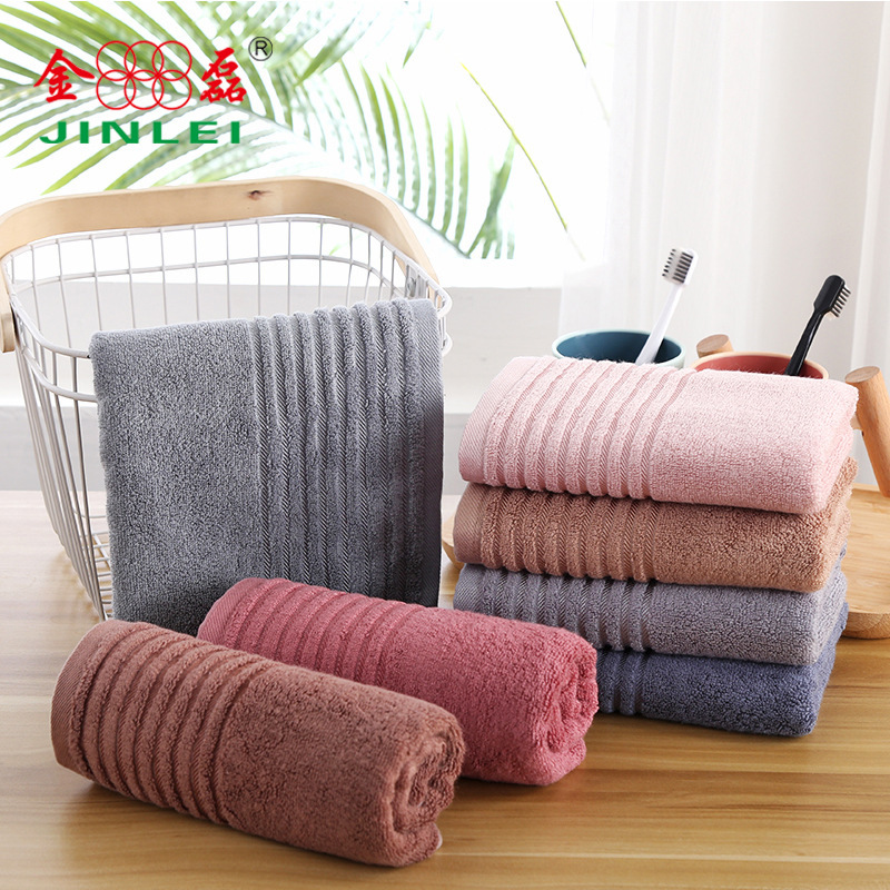 130g new bamboo fiber towel thickened bamboo charcoal fiber face cleaning towel is better than cotton gift towel students