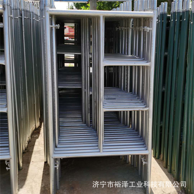 镀锌脚手架活动架梯形架移动手脚架钢管脚手架厂家直销横梁脚手架
