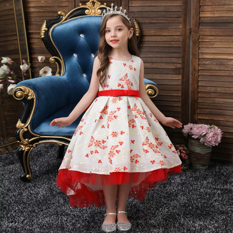 Children's evening dress, skirt, elite small princess costume, piano performance costume, new collection, noble cut