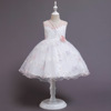 New Children's Dress Net Step Star Embroidered Puff Skirt Children Dress Girls Princess Skirt Performance Services