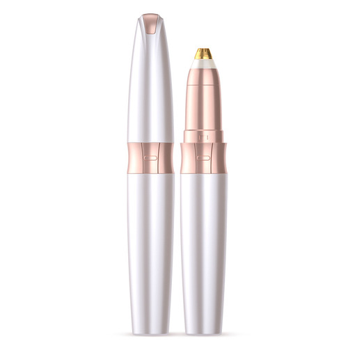 Electric eyebrow trimmer lipstick eyebrow trimmer women's shaving epilator mini portable eyebrow trimming pen shaver