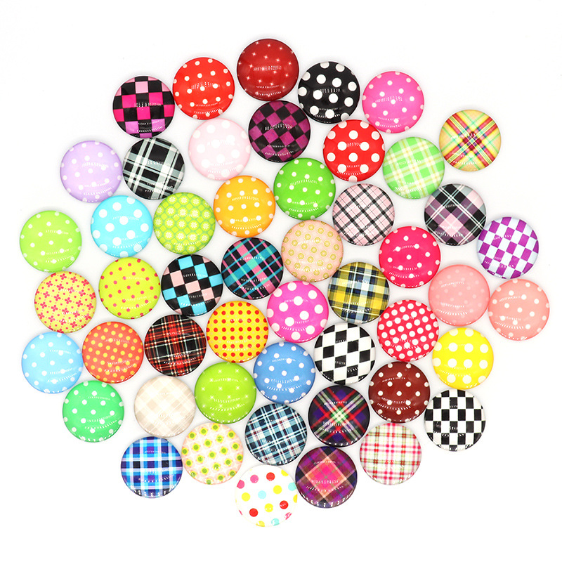 Accesorios de joyería DIY con gemas de vidrio, para cabello, collares y llaveros - Mayorista image 1