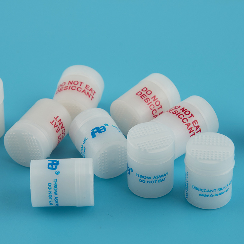 1g secador de silicona de alimentos columnar chino inglés cápsula medicamento secador de silicona productos de salud secador