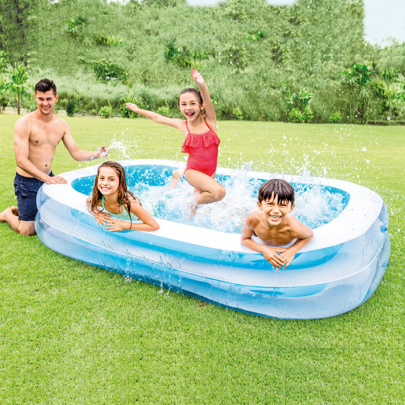 Original genuine goods INTEX small family play pool inflatable swimming pool ocean ball pool 56483