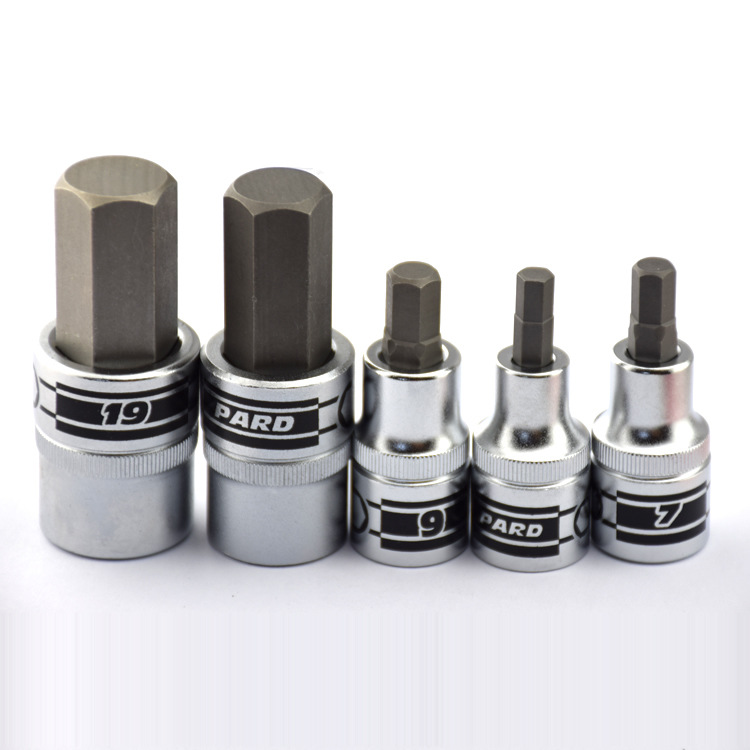 美国PARD 进口 内六角 旋具套筒头 1/2 批头 公制4-19Mm 高扭力型