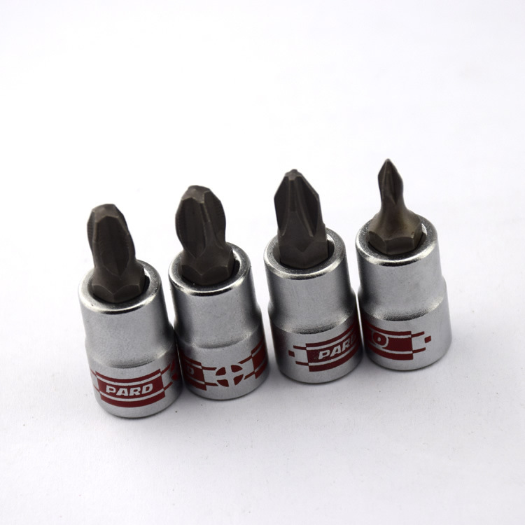 正品美国PARD 进口 十字型 旋具套筒头 1/4 批头 PH0 PH1 PH2 PH3