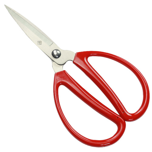 Shanghai Zhang Xiaoguan Scissors uses QHBS-198 stainless steel large and small scissors, No. 1 office scissors, paper cutting scissors, sewing scissors