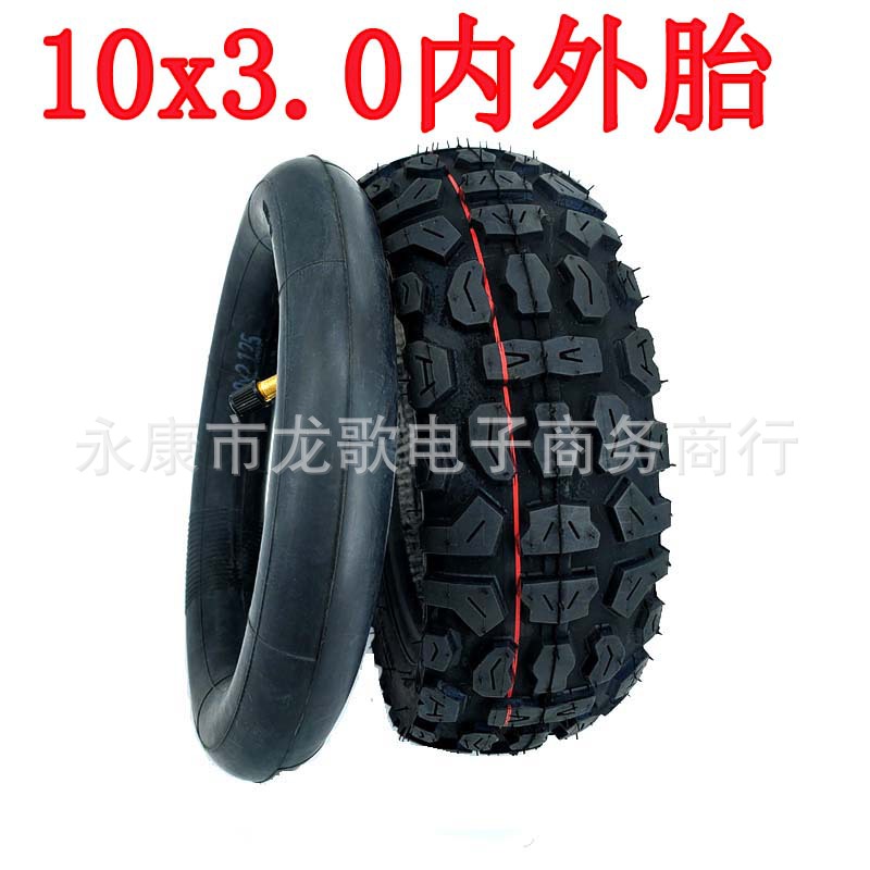 80/65-6 neumático 255x80 10x3,0 neumático interior y exterior TUOVT neumático de vacío de 10 pulgadas Scooter neumático