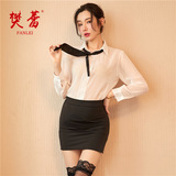 樊蕾 Сексуальное нижнее белье, мини-юбка, униформа, пижама, комплект