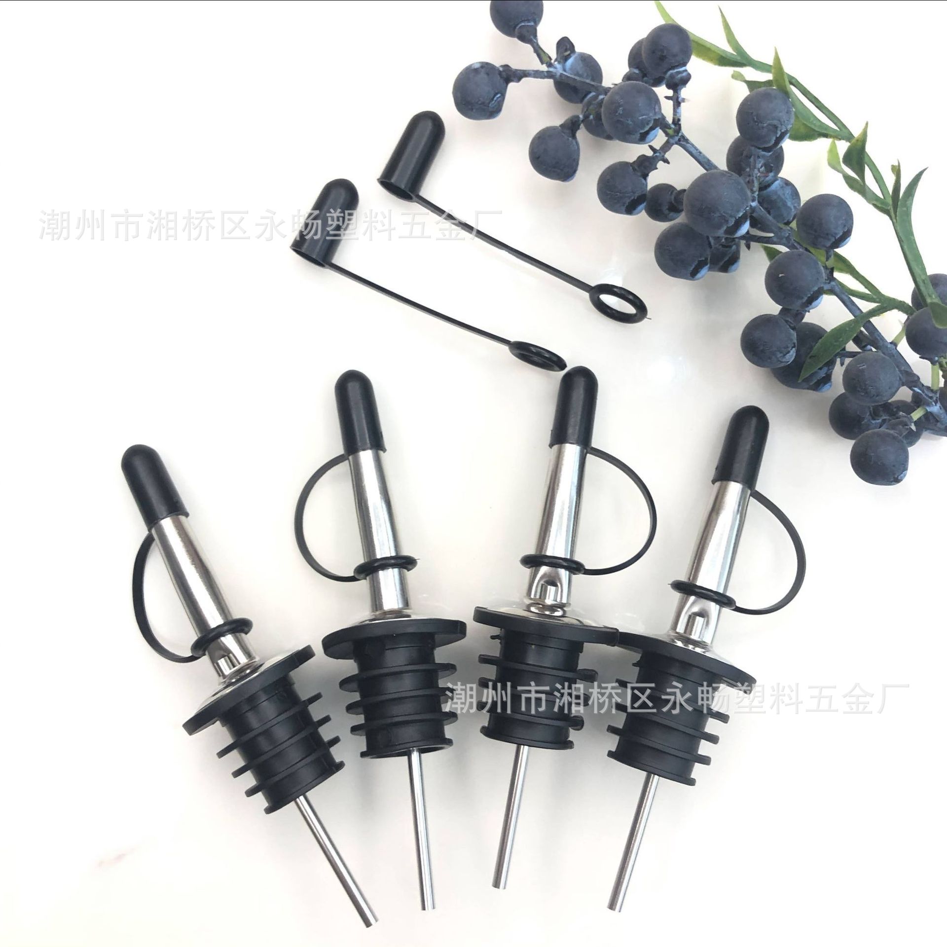 Vertedor y Tapón para Botellas de Vino