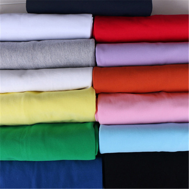 Cotton 32S small terry 240g knitted fabric T-shirt small sweater fabric fish scale cloth sportswear factory outlet