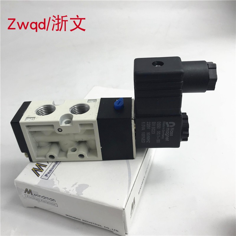 电磁阀MVSC-260-4E1 AC220V DC24V金器MINDMAN换向阀二位五通