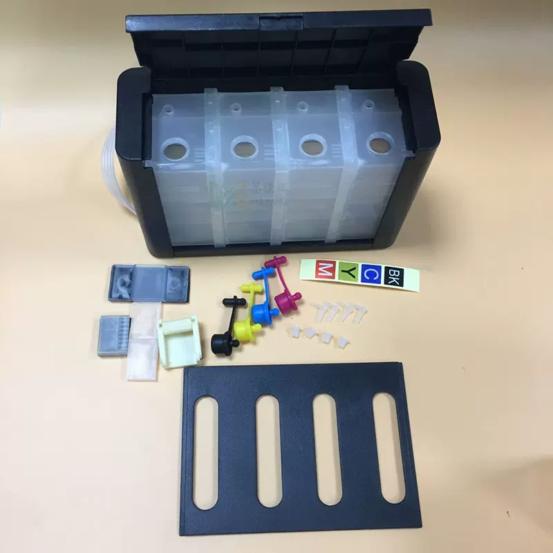 四色连供空套件 连供DIY配件 适用佳能 爱普 惠普 兄弟连供配件
