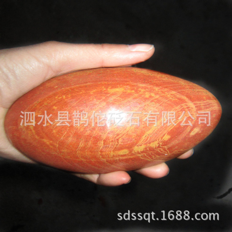 Flattiegei Sibin Red Bianstone Massage Stone Energy Stone Origin Manufacturer Shandong Tourism Service Brand 2021