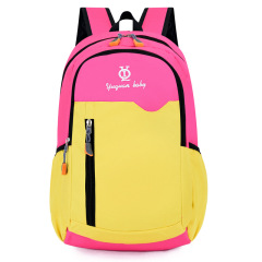 Wholesale primary school students backpacks printing words logo training courses tutoring classes children's backpacks printing patterns 
