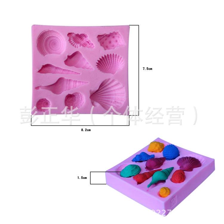 Silicone fondant, decorations, silicone mold, ceramics, acrylic compact clay, handmade