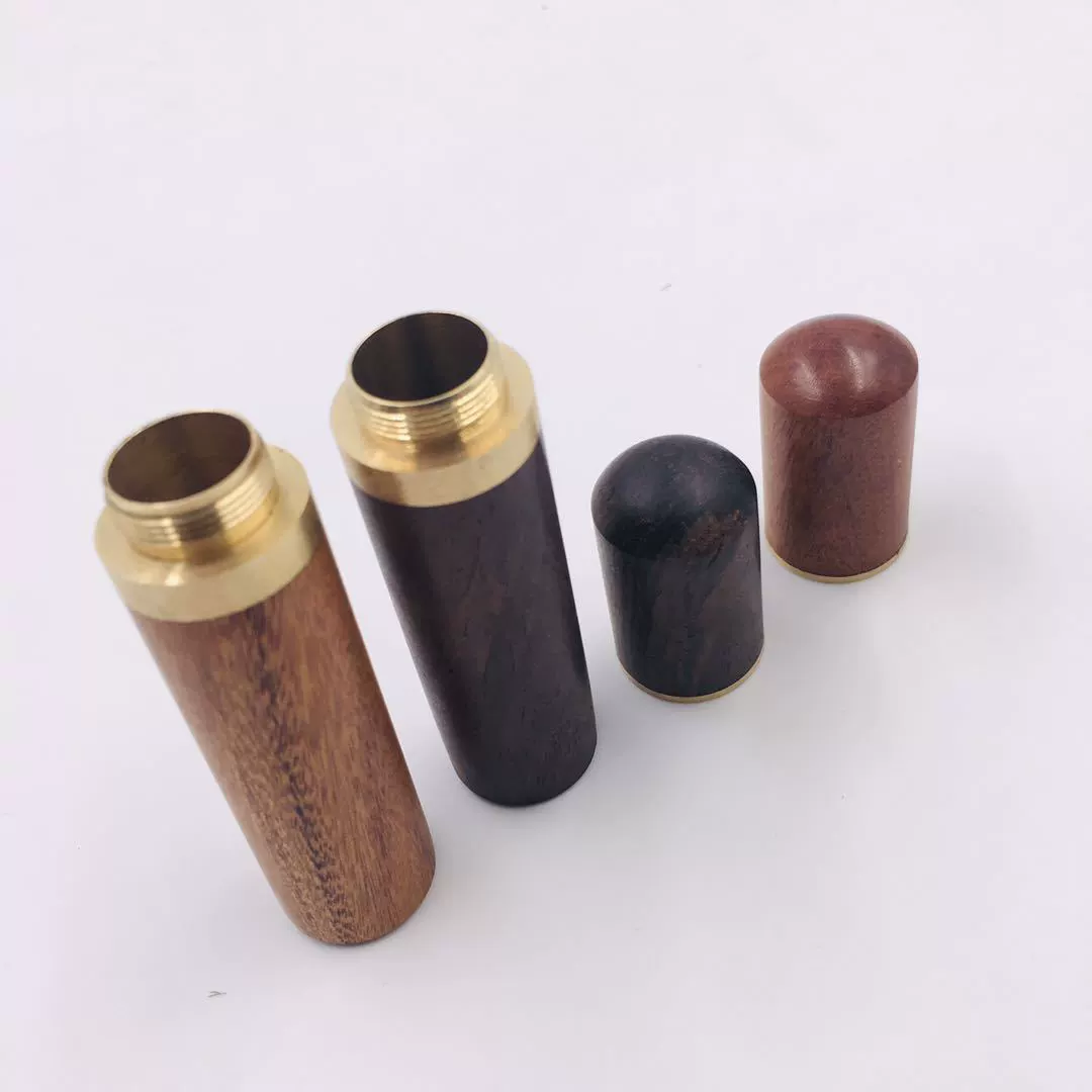 Ручной швейный деревянный игольчатый цилиндр для хранения игл DIY игольчатый цилиндр для хранения Инструмент из черного палисандра Цилиндр для хранения игл