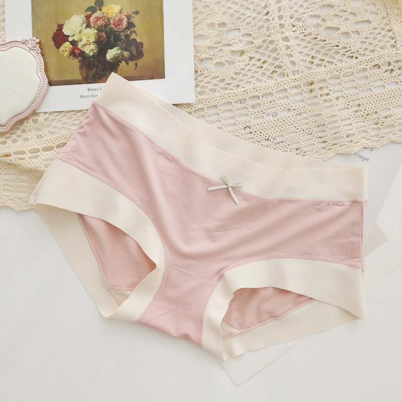 Женские трусики Flip King N628, бесшовные без давления, средняя талия, ультра-мягкая 60s ткань