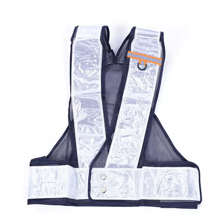 工厂批发快递外卖安全马夹透气工作服志愿者反光背心加印广告logo