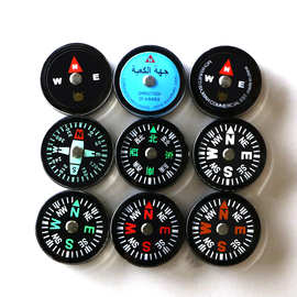 专业生产厂家 25mm塑料指南针 指北针塑料精准指南针 户外用 现货