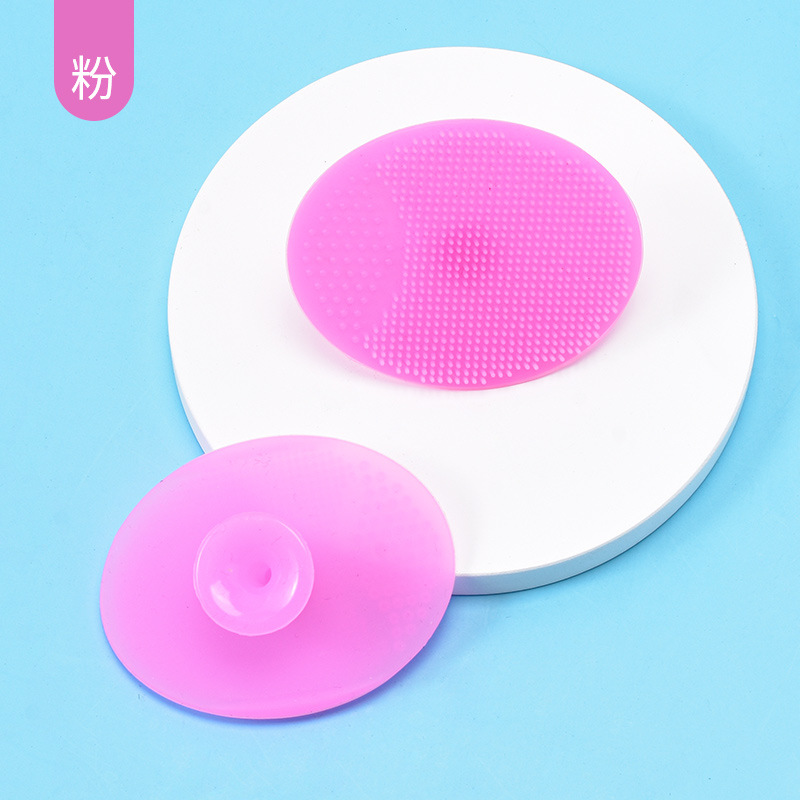 Bebé champú cepillo de silicona cabeza eliminación suciedad bebé baño esponja infantil baño artefacto baño de algodón suministros de baño