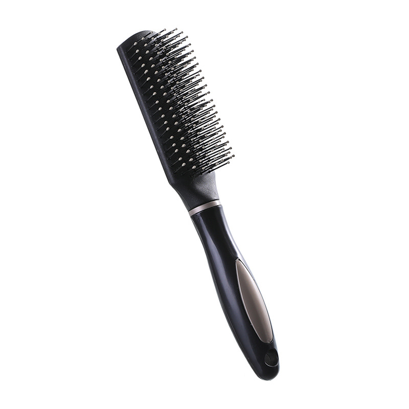 Anti-estática rizador de pelo peine del pelo del balanceo del Peine del pelo recto flequillos pera flor profesional forma cilindro peine masaje peine