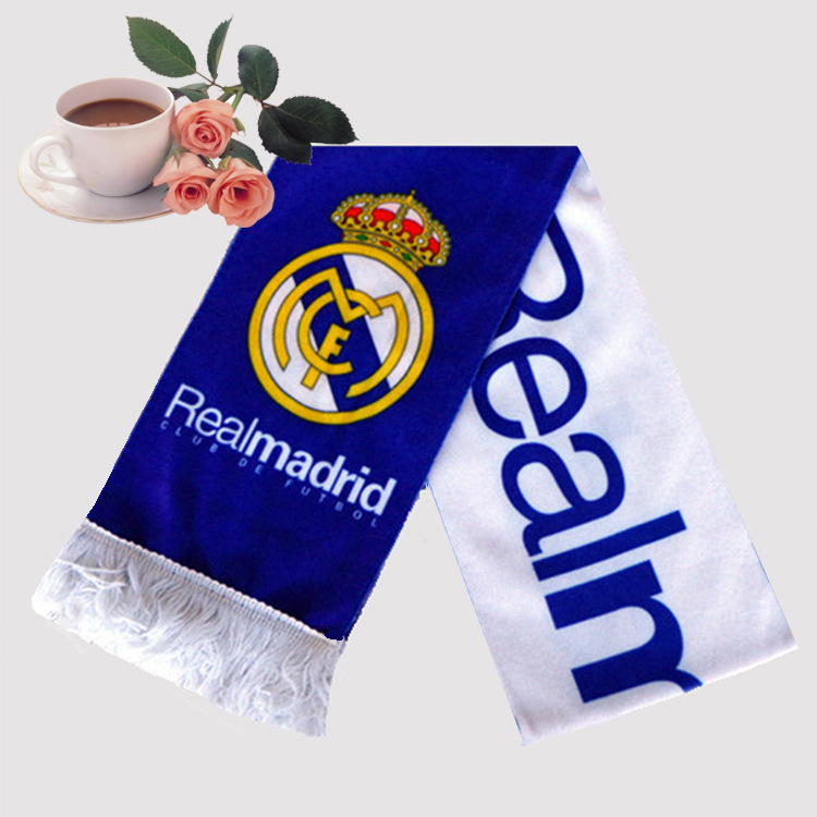 Football scarf, polyester