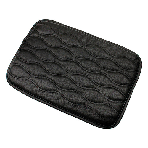 Wholesale car armrest box mat, universal interior center armrest box protective mat, memory foam armrest cover protective mat