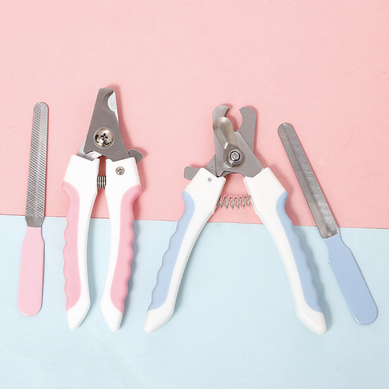 En stock al por mayor pipitao nuevo popular perro grande cortaúñas gran cuchillo de aleación cabeza cortaúñas para mascotas tijeras para mascotas