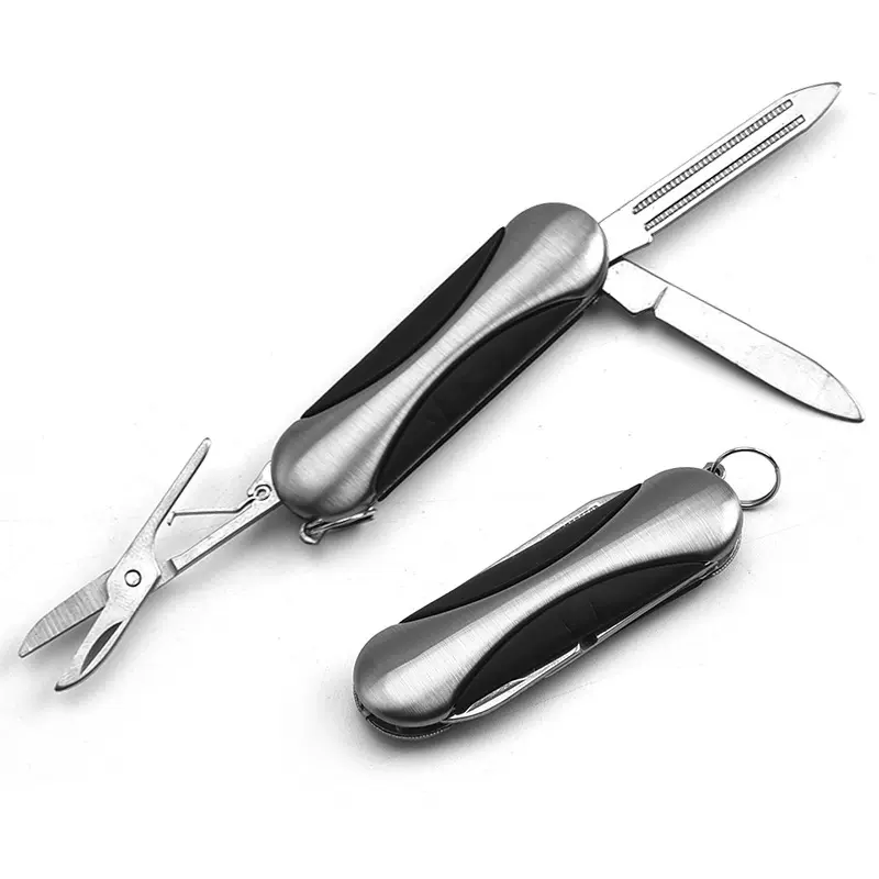 批发不锈钢户外多功能刀具便携折叠刀随身野营防身小刀户外工具