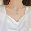 Universal necklace from pearl, choker, chain for key bag , 2020 years, simple and elegant design, internet celebrity