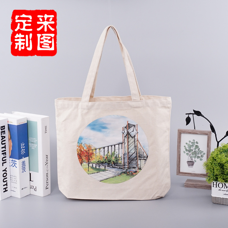 棉布袋定制学生棒球蓝球束口抽绳袋帆布袋全棉绒布束口背包袋生产