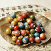 Ethnic accessory, ceramics, beads, ethnic style, 10mm, wholesale