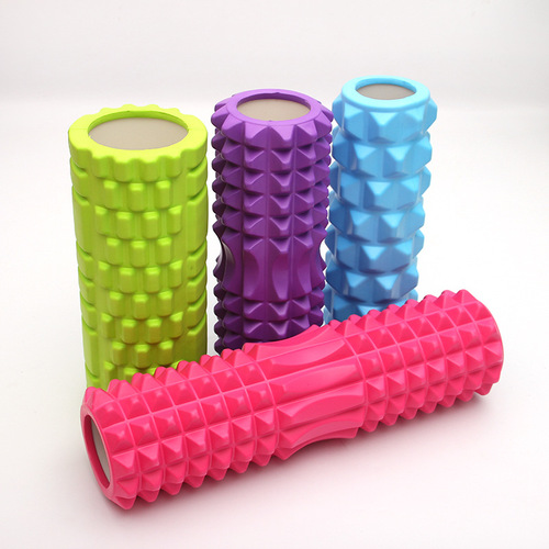Manufacturer 45cm fitness foam roller muscle relaxation roller yoga column mace roller beginner leg massage