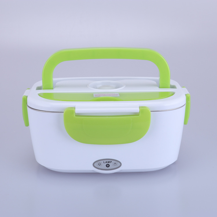 Fiambrera eléctrica de acero inoxidable - Calentamiento por conexión AC - Diseño mecánico e inteligente - Para comida y oficina - Venta directa