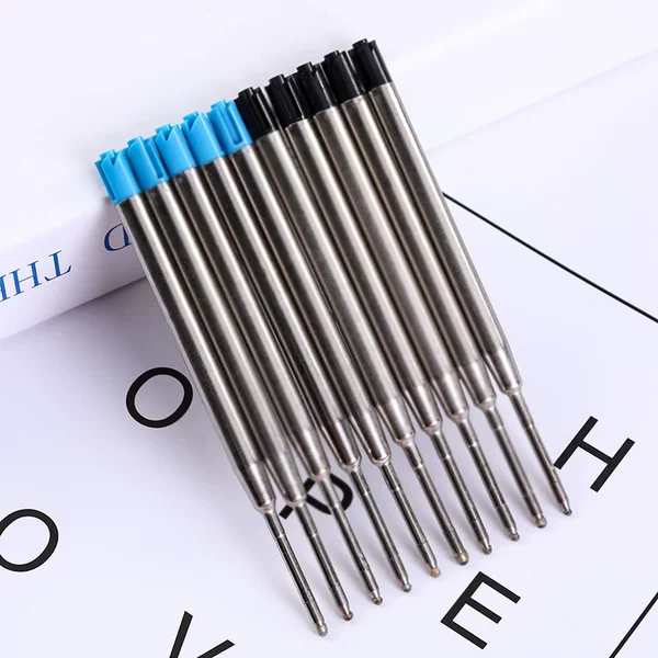 Factory wholesale Metal Ballpoint pen refills 424 oily refills ballpoint pens outdoor self-defense tactical refills