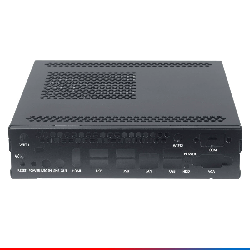 美基 H81 OPS industrial case ITX industrial mini chassis OPS computer case undertake OEM customization