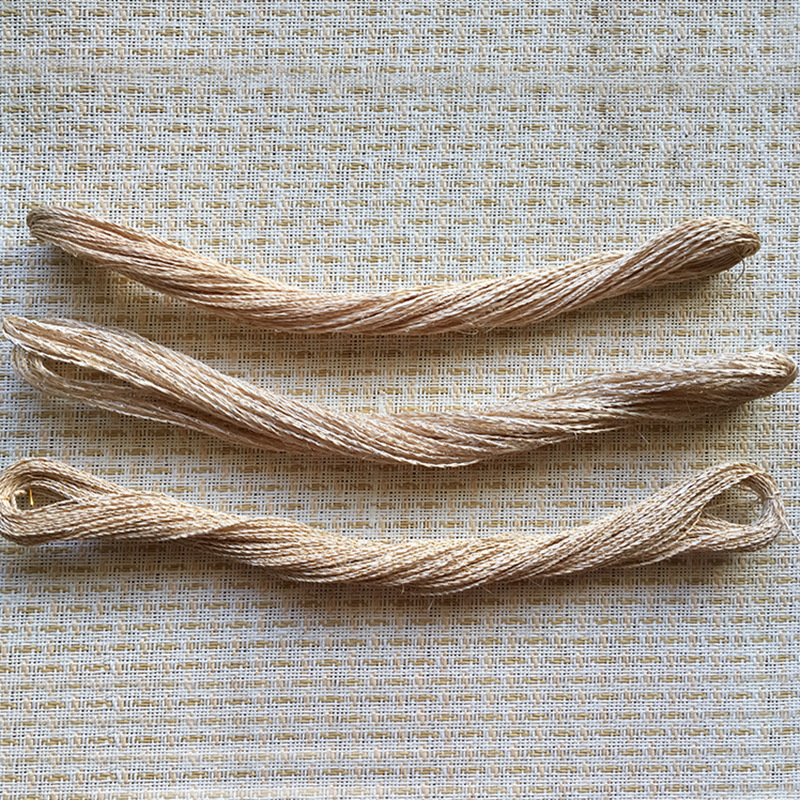 1MM天然编织剑麻绳约40M/捆工艺原色装饰麻绳DIY手工麻绳厂家批发