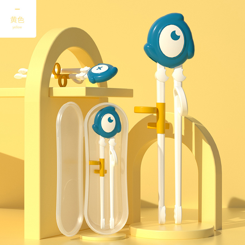 Fabricantes al por mayor palillos de entrenamiento para niños palillos de aprendizaje para niños palillos de entrenamiento para niños auxiliares de alimentación cubiertos