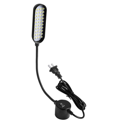 Sewing machine LED work light, work cart clothing light, 40 LED dual color white and purple magnetic lamp, machine tool clothing light