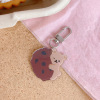 Tide, cute Japanese pendant, backpack, accessory, keychain, with little bears, internet celebrity