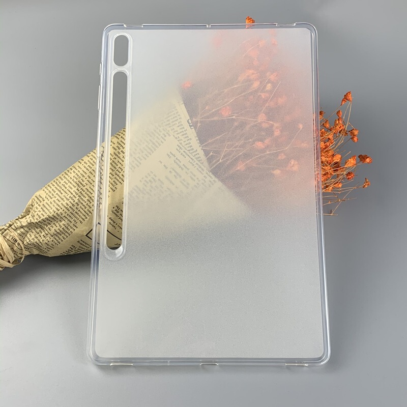 Suitable for 2023 Tab S9+ 12.4inch Tablet Protective Case, Outer Glossy and Inner Matte Tpu Tablet Protective Case