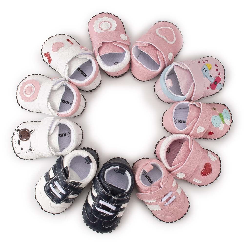 Spring and autumn baby shoes cartoon rubber sole non-slip baby toddler shoes baby shoes baby shoes a generation of hair